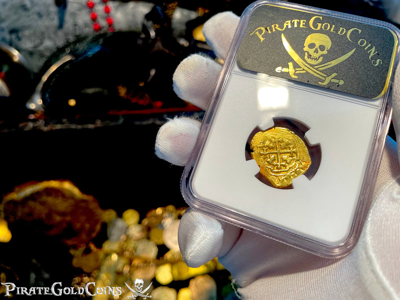 Mexico 2 Escudos 1711-13 from "1715 Plate Fleet Shipwreck" RAW