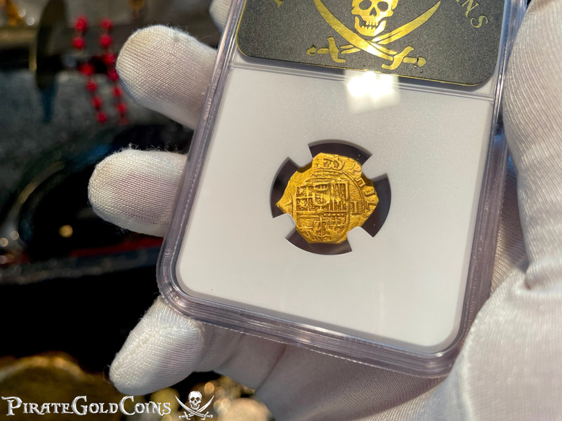 Spain 1 Escudo 1556-98 "Great Color" NGC 55 5