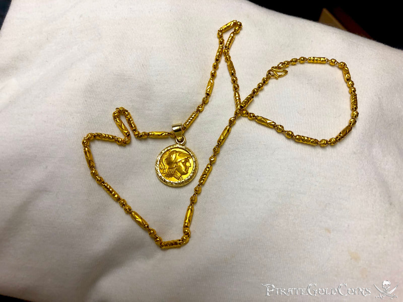 Kingdom of Macedon "Alexander the Great" 24kt Necklace Included 10