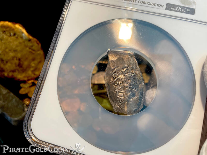 Mexico 8 Reales Dated 1715! "From 1715 Plate Fleet Shipwreck" NGC XF 5