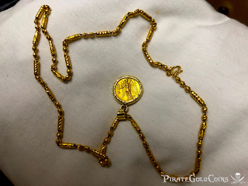 Kingdom of Macedon "Alexander the Great" 24kt Necklace Included 22