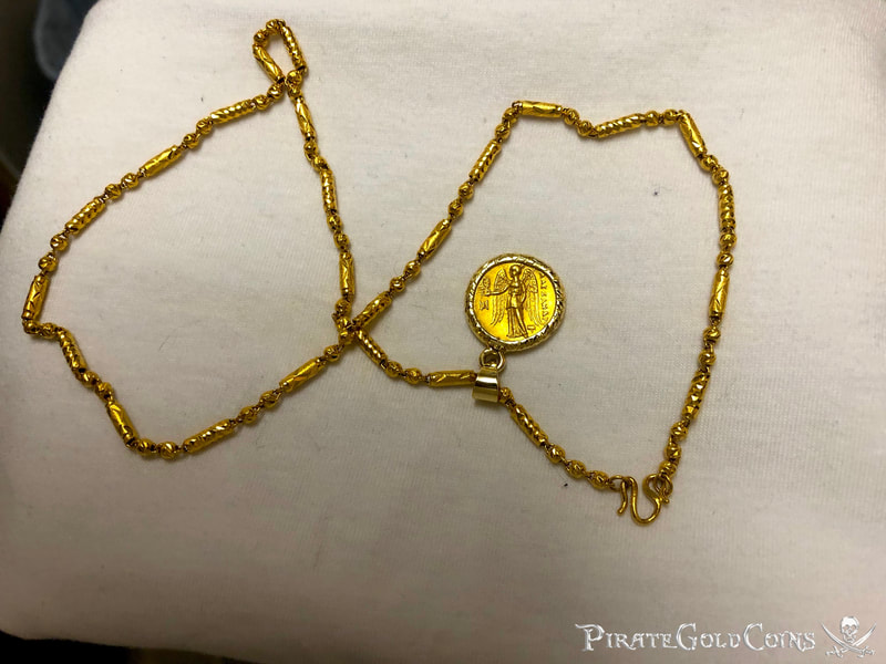 Kingdom of Macedon "Alexander the Great" 24kt Necklace Included 20