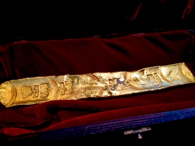 ​ATOCHA GOLD TREASURE BAR 1622 “EN RADA” 889 gm/ 31.3 Oz from Mel Fisher 1985 Salvage w/ COA! 21