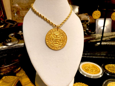 Pirate Treasure Shipwreck Necklace Mexico 1715 Royal (Mini) 4