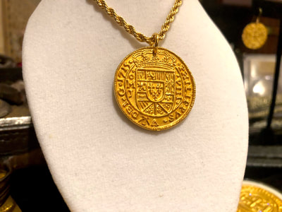 Pirate Treasure Shipwreck Necklace Mexico 1715 Royal (Mini) 3