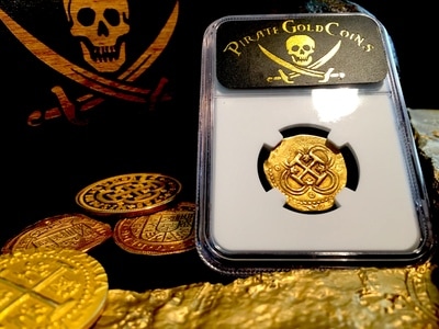 Spain  2 Escudos  1595  "Rarely Dated!"  King Philip II  NGC 50 7