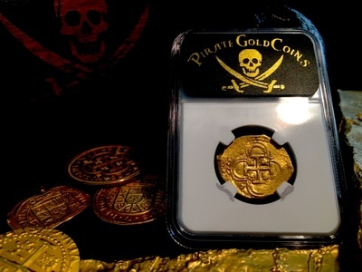 Spain  2 Escudos  1590  "DATED!"  King Philip II  NGC 58 6