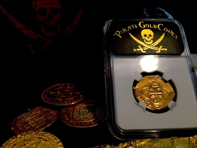 Spain  2 Escudos  1590  "DATED!"  King Philip II  NGC 58 7