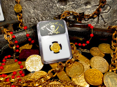 Spain 2 Escudos 1556-98 "Philip II" NGC 25​ Pirate Gold Coins Treasure 8