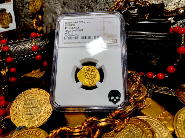 Spain 1556-98 2 Escudos 40