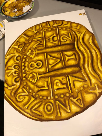 Treasure Paintings by JR Bissell: "Peru 1712" | JR Bissell 4