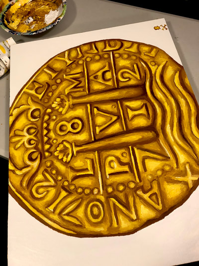 Treasure Paintings by JR Bissell: "Peru 1712" | JR Bissell 6