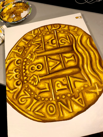 Treasure Paintings by JR Bissell: "Peru 1712" | JR Bissell 8