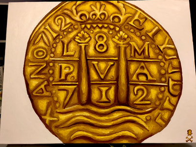 Treasure Paintings by JR Bissell: "Peru 1712" | JR Bissell 10