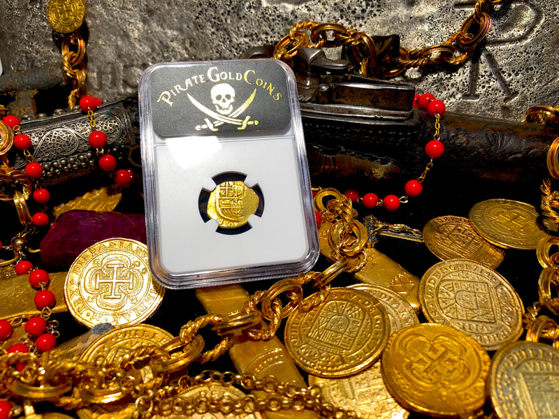 Spain 2 Escudos 1556-98 "Full Cross" NGC VF Dets 5