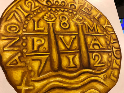 Treasure Paintings by JR Bissell: "Peru 1712" | JR Bissell 16