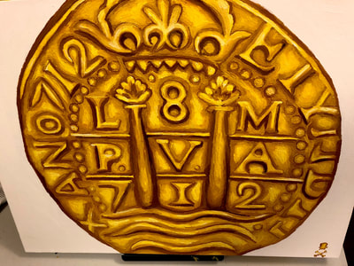 Treasure Paintings by JR Bissell: "Peru 1712" | JR Bissell 18