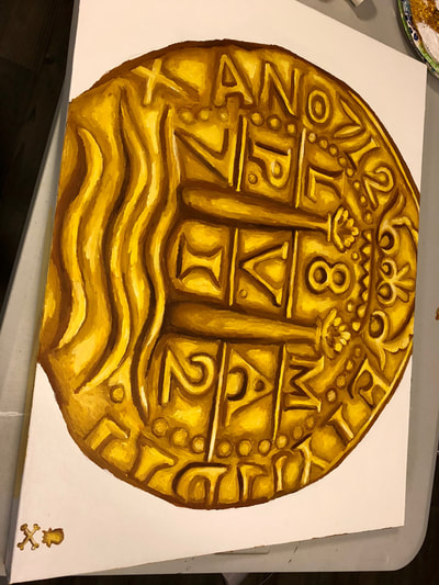 Treasure Paintings by JR Bissell: "Peru 1712" | JR Bissell 22