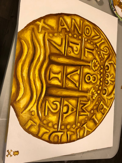 Treasure Paintings by JR Bissell: "Peru 1712" | JR Bissell 23