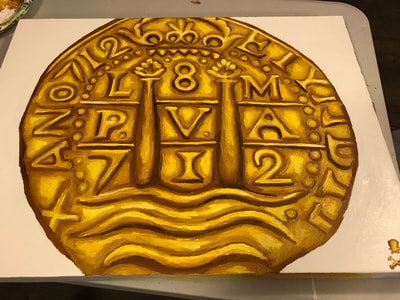 Treasure Paintings by JR Bissell: "Peru 1712" | JR Bissell 25