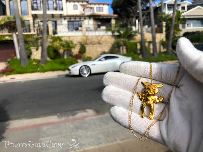 Diquis/ Aztec Gold Diquis Jewelry (Tumbaga) 700-1500AD 14