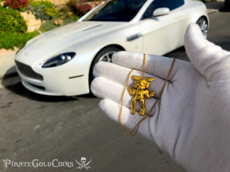 Diquis/ Aztec Gold Diquis Jewelry (Tumbaga) 700-1500AD 15