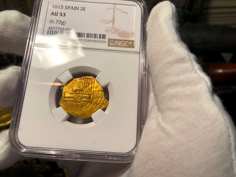 Spain 2 Escudos 1615 "Dated" NGC 53 6