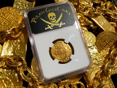 Spain 2 Escudos 1622 "Year of the Atocha, Dated"  NGC 61 Shipwreck Treasure 12