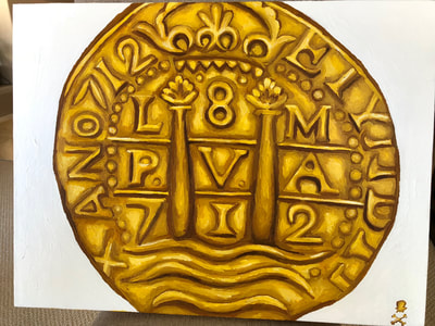 Treasure Paintings by JR Bissell: "Peru 1712" | JR Bissell 27