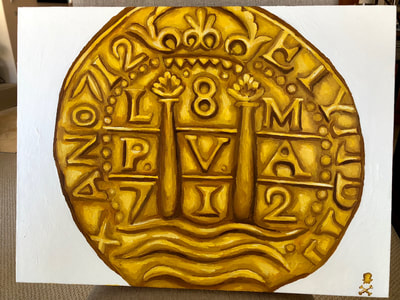 Treasure Paintings by JR Bissell: "Peru 1712" | JR Bissell 28