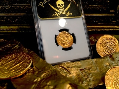 Spain  1 Escudo  1516-56  "Charles & Joanna"  NGC 55 Square D to Left 6