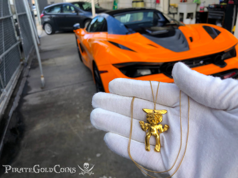 Diquis/ Aztec Gold Diquis Jewelry (Tumbaga) 700-1500AD 2