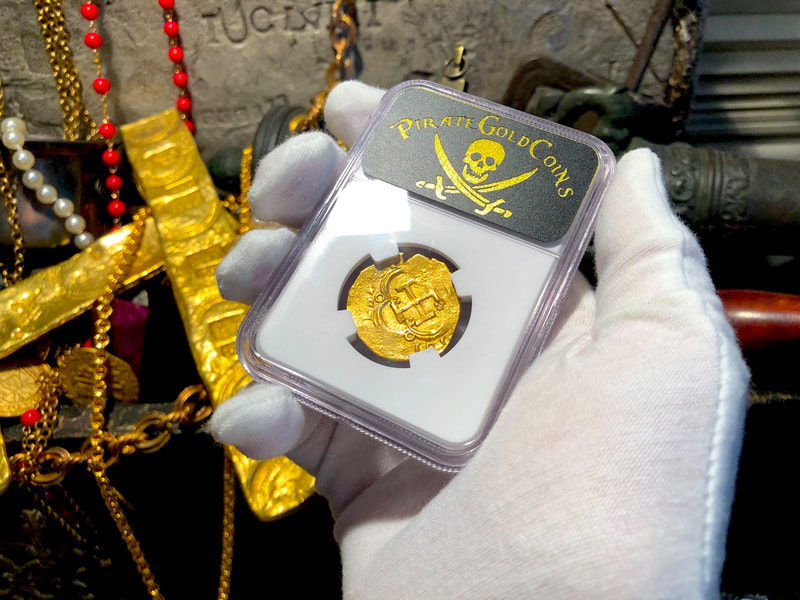Spain 2 Escudos 161x "Dated" NGC 62 Pirate Gold Coins 4