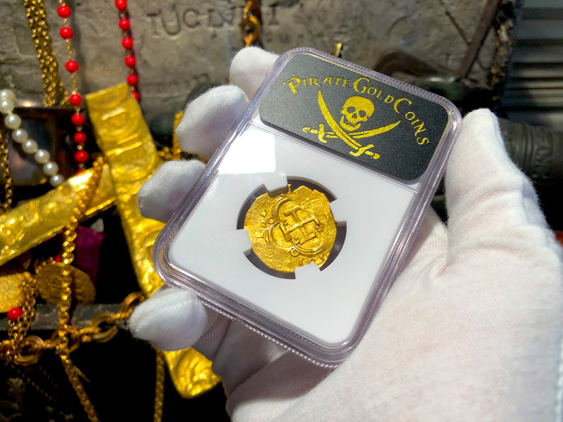 Spain 2 Escudos 161x "Dated" NGC 62 Pirate Gold Coins 5