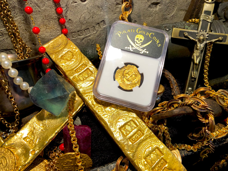 Spain 2 Escudos 161x "Dated" NGC 62 Pirate Gold Coins 8