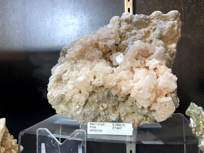 Arizona Pink Salt Crystal - Pirate Gold Coins Treasures of the Earth 3