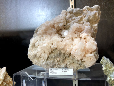 Arizona Pink Salt Crystal - Pirate Gold Coins Treasures of the Earth 4