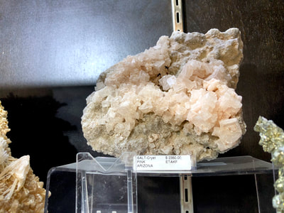 Arizona Pink Salt Crystal - Pirate Gold Coins Treasures of the Earth 5