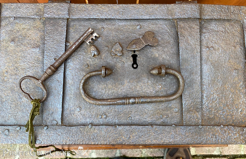 Nuremberg Treasure Chest 1600's Strong Box 6