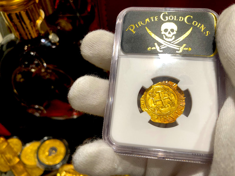 Spain 1 Escudo 1516-56 "Carlos & Johanna-Mint State" NGC 62 2