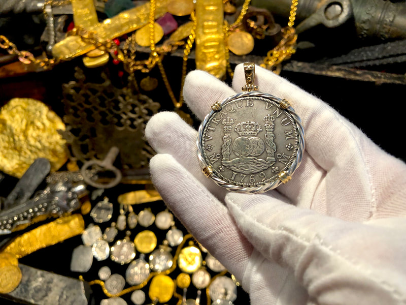 Mexico 8 Reales 1769 "Dated" Pillar Dollar Jewelry Treasure 5