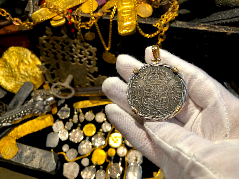 Mexico 8 Reales 1769 "Dated" Pillar Dollar Jewelry Treasure 6