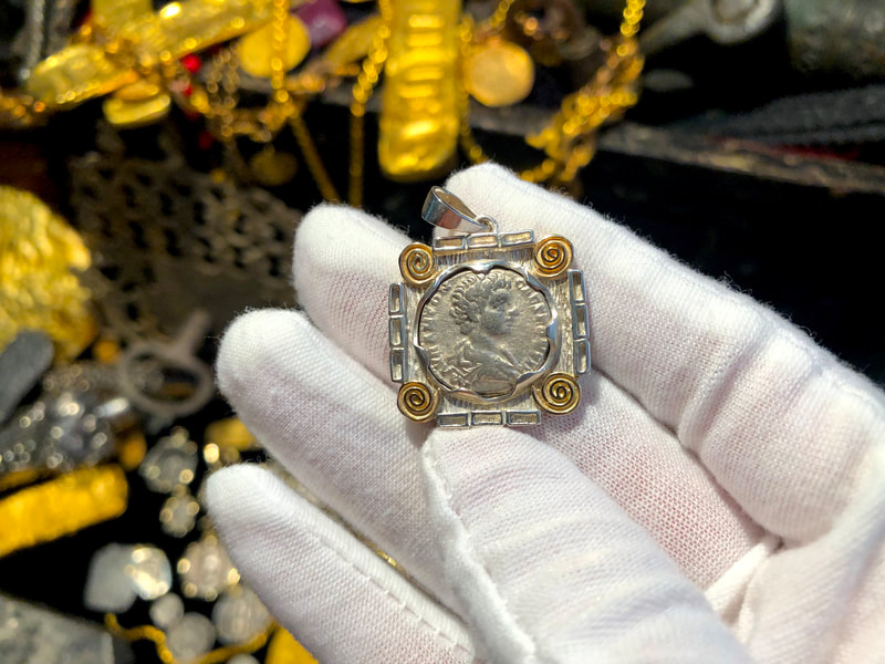 Roman Empire 196-198AD "Caracalla (as Caesar)" Pendant 2