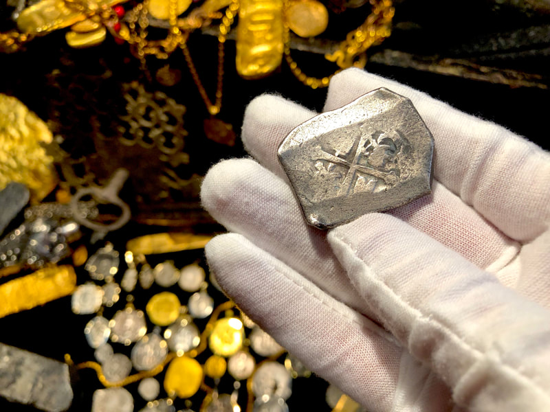 Mexico 8 Reales 1714 "from Fleet Shipwreck" with Fisher Tags 4