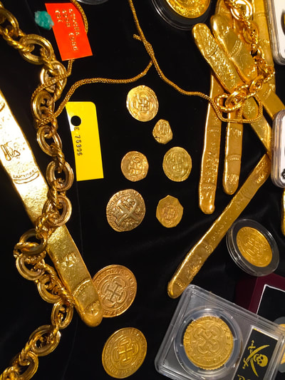 Money Chain 22kt Gold Electroplated  "Atocha Museum Quality" Money Chain Gold Electroplated "Atocha Museum Quality" Shipwreck Treasure Jewelry Coin 11