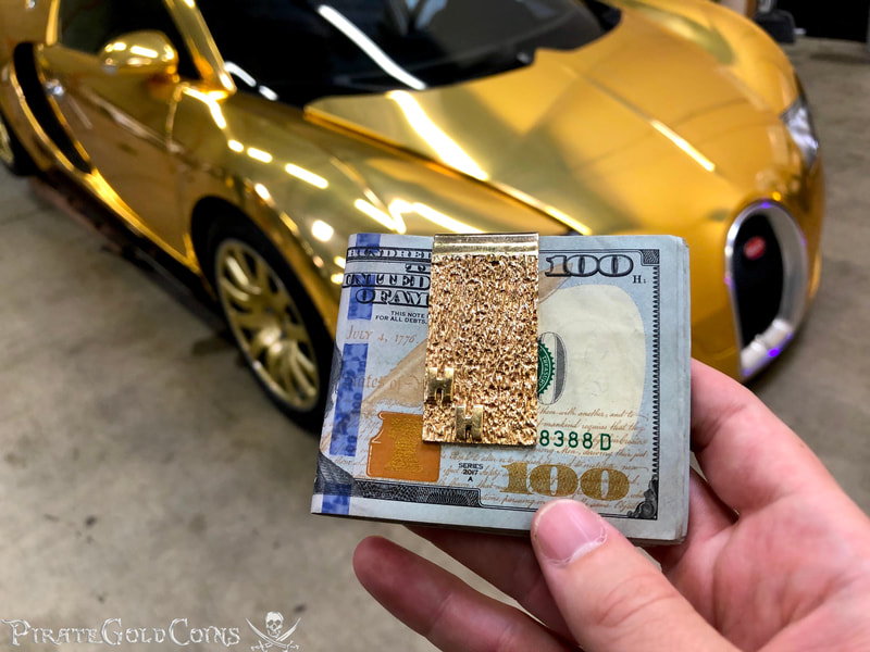 Hugh Hefner Personal Money Clip Solid Gold Play Boy Treasures 2