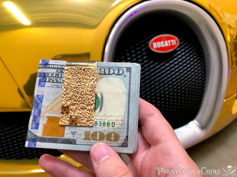 Hugh Hefner Personal Money Clip Solid Gold Play Boy Treasures 7