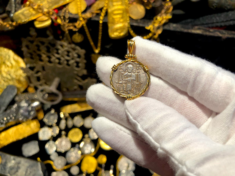 Italy "Jesus Christ" 1229-1249AD Twisted Bezel 18kt Gold 2