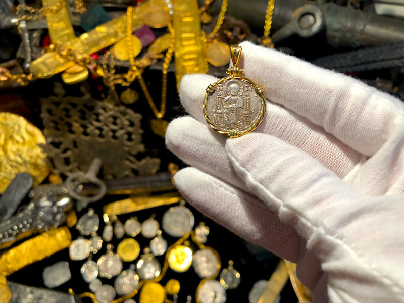 Italy "Jesus Christ" 1229-1249AD Twisted Bezel 18kt Gold 4