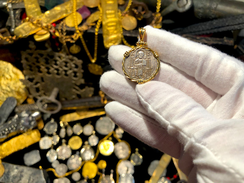 Italy "Jesus Christ" 1229-1249AD Twisted Bezel 18kt Gold 6